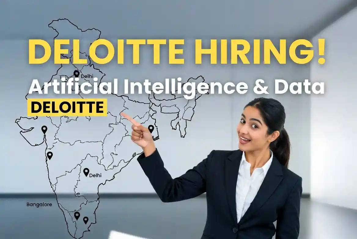 Deloitte Hiring in Pan India – Artificial Intelligence & Data Jobs 2026