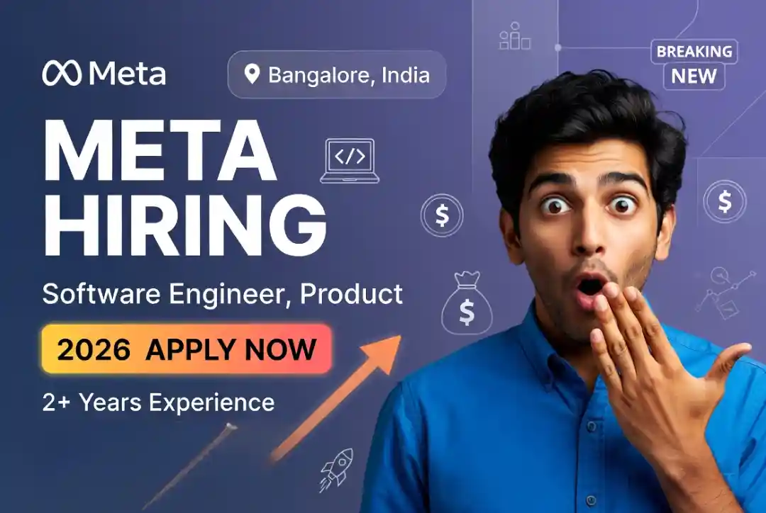 Meta Hiring Software Engineer, Product in Bangalore, India - Apply Now 2026