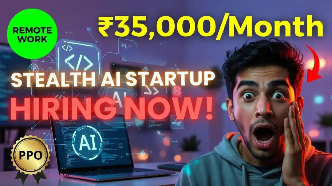 Stealth AI Startup Hiring for Software Engineering Intern +PPO Remote 2026