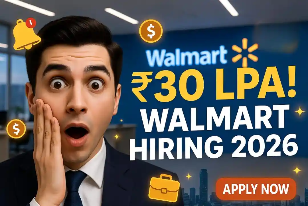 Walmart Global Tech India Hiring For Software Engineer | ₹20-30 LPA