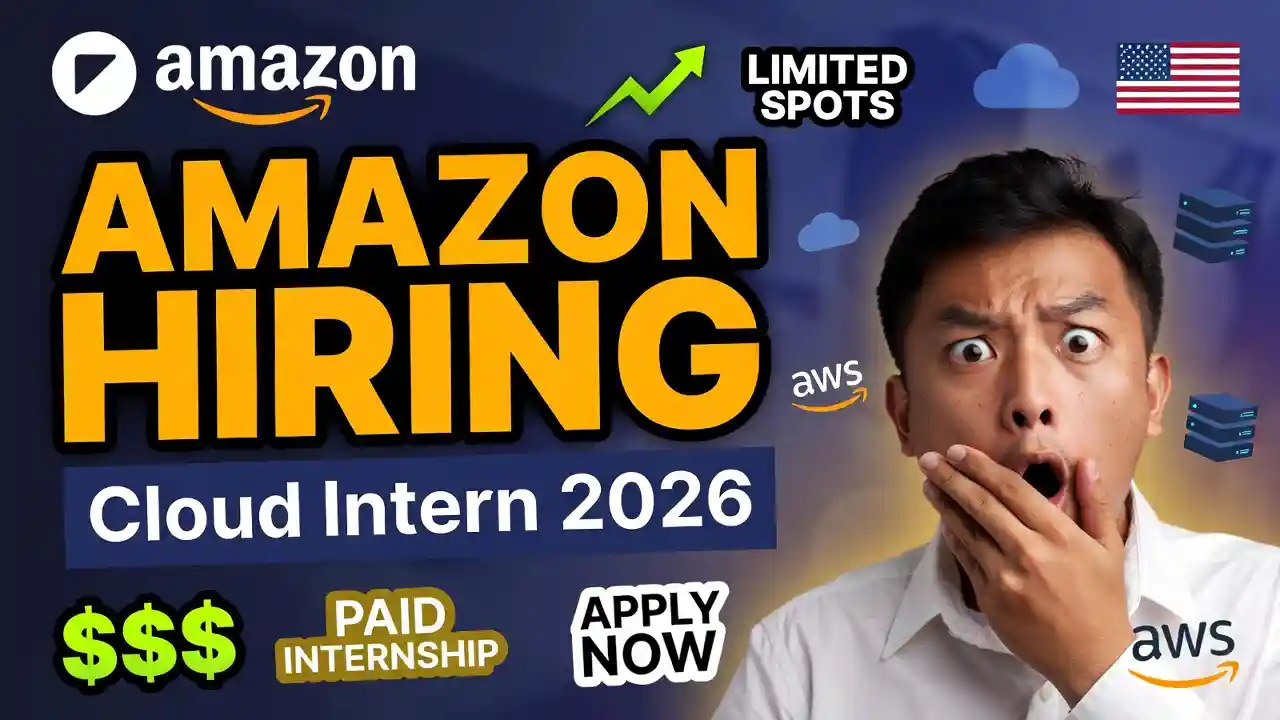 Amazon Hiring Cloud Support Engineer Interns 2026 in USA