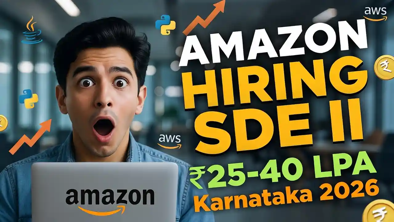 Amazon Hiring Software Development Engineer II in Karnataka India 2026