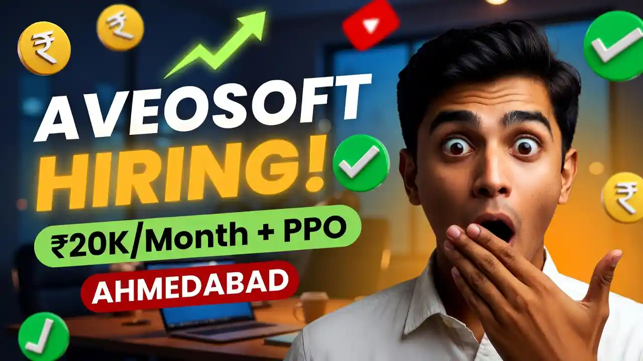 Aveosoft Pvt Ltd Hiring: Business Analyst Intern with PPO in Ahmedabad
