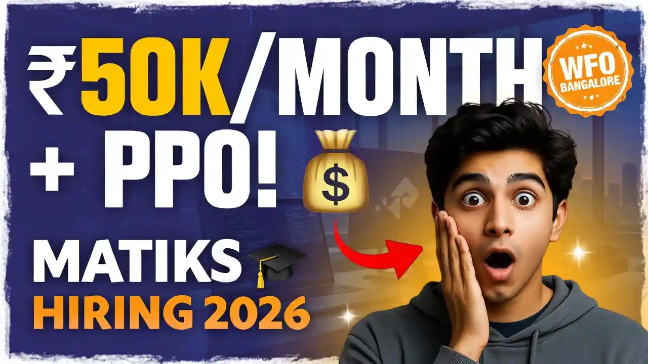 Matiks Hiring Software Engineer Intern in Bangalore