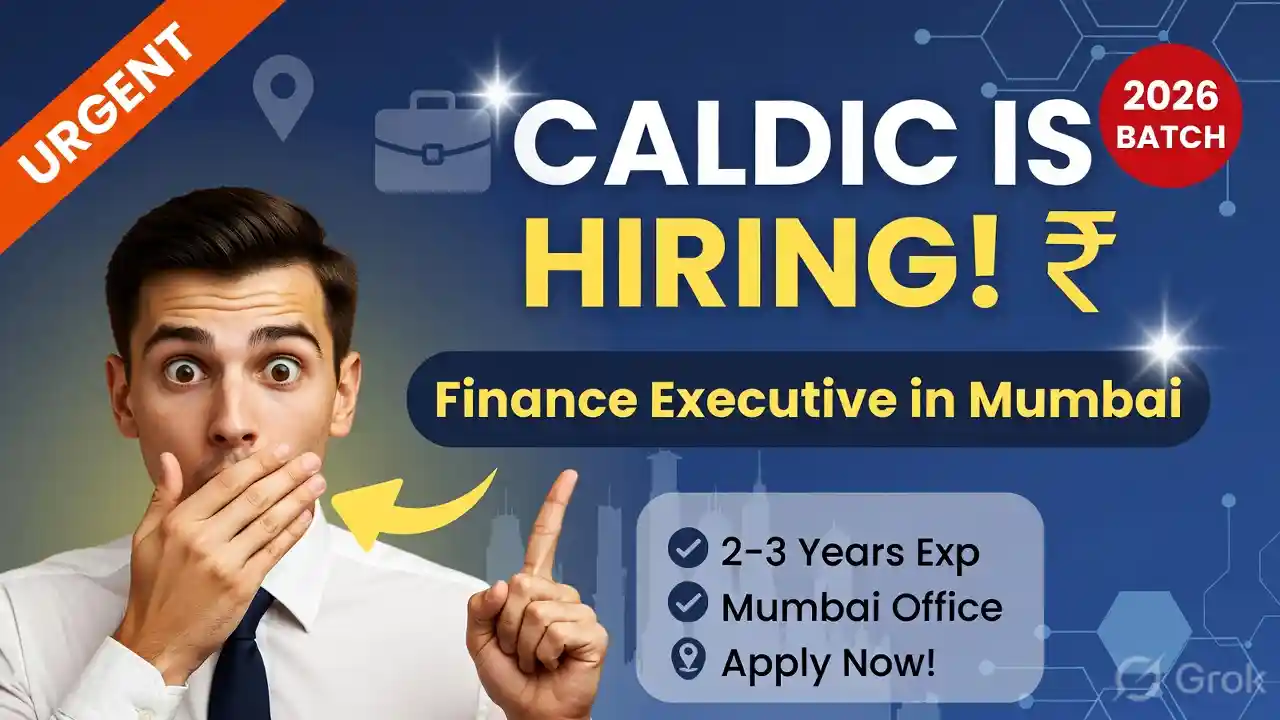 Caldic Hiring for Finance Executive Role in Mumbai, India | 2026 Batch