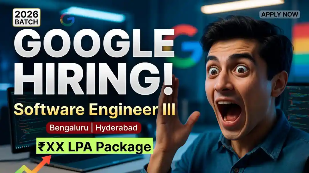 Google Hiring Software Engineer III Google Cloud Bengaluru Hyderabad 2026