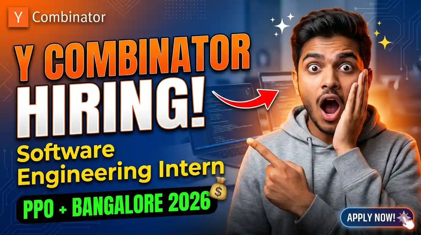 Y Combinator Hiring Software Engineering Intern in Bangalore, India 2026