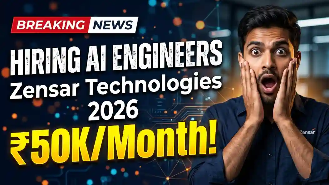 Zensar Technologies Hiring AI Engineer 2026
