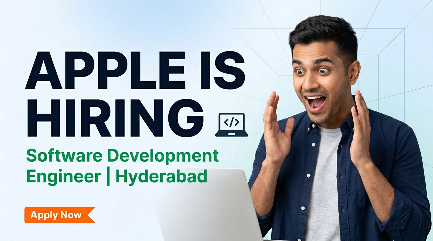 Apple Software Development Engineer Hiring 2026: Apply for Hyderabad Jobs