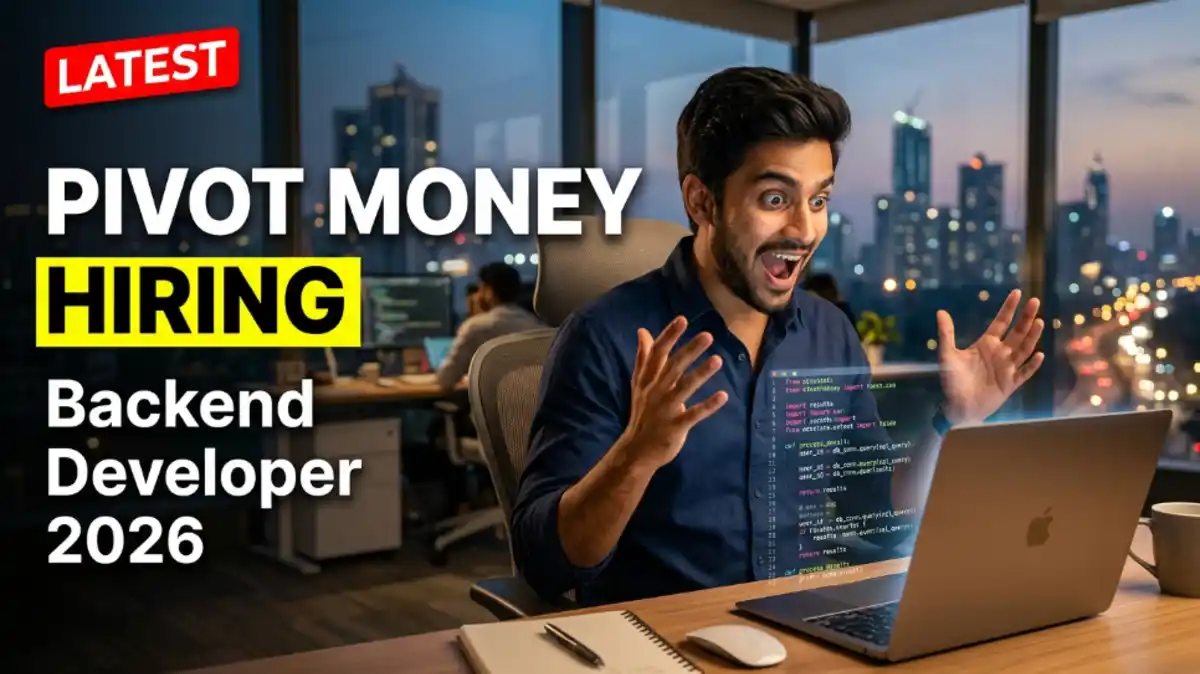 Pivot Money Hiring Backend Developer Python 2026 | Mumbai Jobs