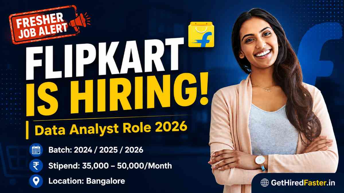 Flipkart Data Analyst Job Apply at Flipkart Careers 2026