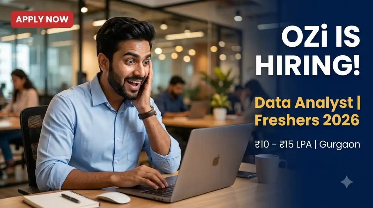 OZi Data Analyst Hiring 2026 | Job Details and Apply at OZi Careers